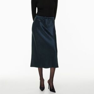 Skyscraper Satin Skirt